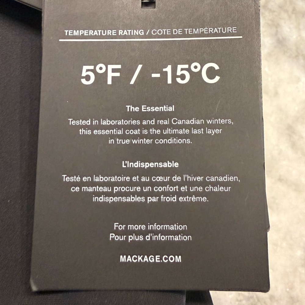 Mackage EIRA XL Black Luxe Ski Pants Water Resistant Stretch NWT Snow Pants BNWT - Picture 13 of 13